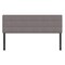 Merrick Lane Coppola Headboard with Tufted Upholstery and Powder Coated Metal Frame